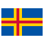 Aland Islands flag