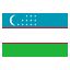 Uzbekistan flag